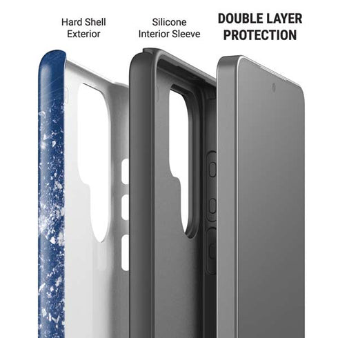 NHL Columbus Blue Jackets Frozen Galaxy S26 Ultra Impact Case
