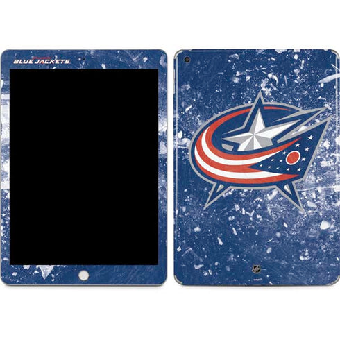 NHL Columbus Blue Jackets Frozen Apple iPad Skin