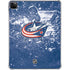 NHL Columbus Blue Jackets Frozen iPad Pro 11in (2024) Clear Case