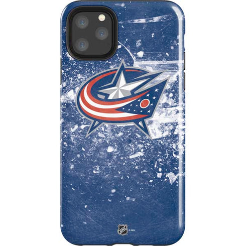 NHL Columbus Blue Jackets Frozen iPhone Cases