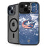 NHL Columbus Blue Jackets Frozen iPhone 14 Kickstand Case