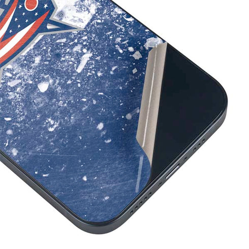 NHL Columbus Blue Jackets Frozen iPhone Skins