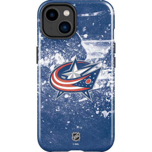 NHL Columbus Blue Jackets Frozen iPhone 15 Impact Case