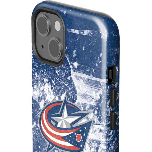 NHL Columbus Blue Jackets Frozen iPhone 15 Impact Case