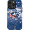 NHL Columbus Blue Jackets Frozen iPhone 15 Pro Impact Case