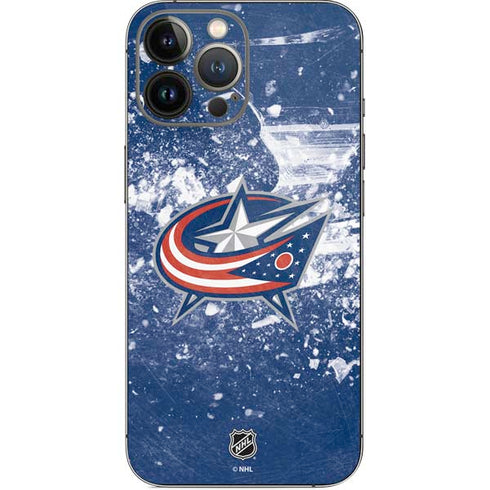 NHL Columbus Blue Jackets Frozen iPhone 15 Pro Max Skin