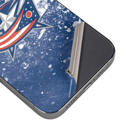 NHL Columbus Blue Jackets Frozen iPhone 15 Pro Max Skin