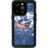 NHL Columbus Blue Jackets Frozen iPhone 15 Pro Waterproof Case