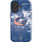 NHL Columbus Blue Jackets Frozen iPhone 16 Impact Case