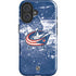 NHL Columbus Blue Jackets Frozen iPhone 16 Plus Impact Case