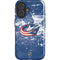 NHL Columbus Blue Jackets Frozen iPhone 16 Plus Magsafe Impact Case