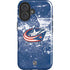 NHL Columbus Blue Jackets Frozen iPhone 16 Plus Magsafe Impact Case