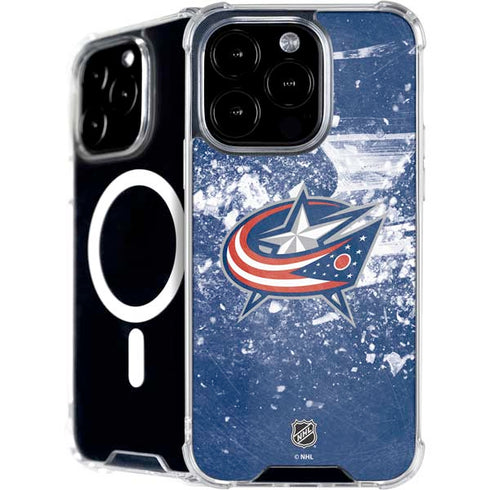 NHL Columbus Blue Jackets Frozen iPhone 16 Pro MagSafe Case