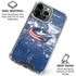 NHL Columbus Blue Jackets Frozen iPhone 16 Pro Max Clear Case