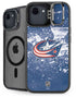 NHL Columbus Blue Jackets Frozen iPhone 16e Kickstand Case
