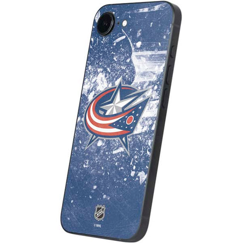 NHL Columbus Blue Jackets Frozen iPhone 16e Skin