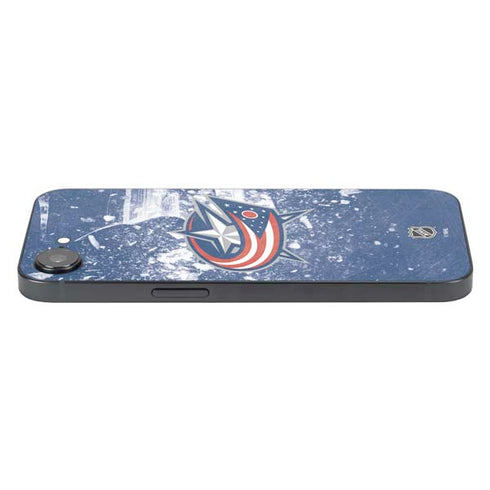 NHL Columbus Blue Jackets Frozen iPhone 16e Skin