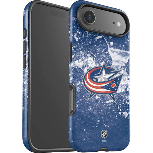 NHL Columbus Blue Jackets Frozen iPhone 17 Air Impact Case