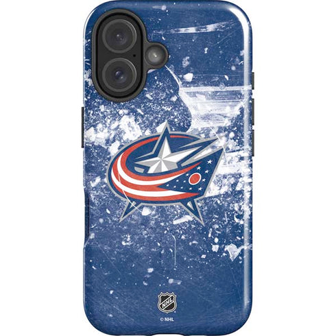 NHL Columbus Blue Jackets Frozen iPhone 17 Magsafe Impact Case