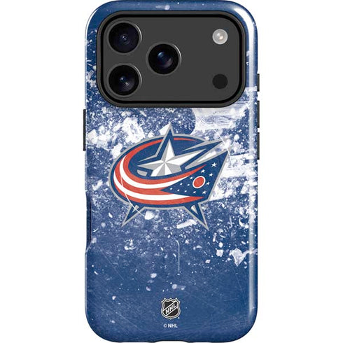 NHL Columbus Blue Jackets Frozen iPhone 17 Pro Magsafe Impact Case