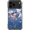 NHL Columbus Blue Jackets Frozen iPhone 17 Pro Max Clear Case