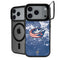 NHL Columbus Blue Jackets Frozen iPhone 17 Pro Max Kickstand Case