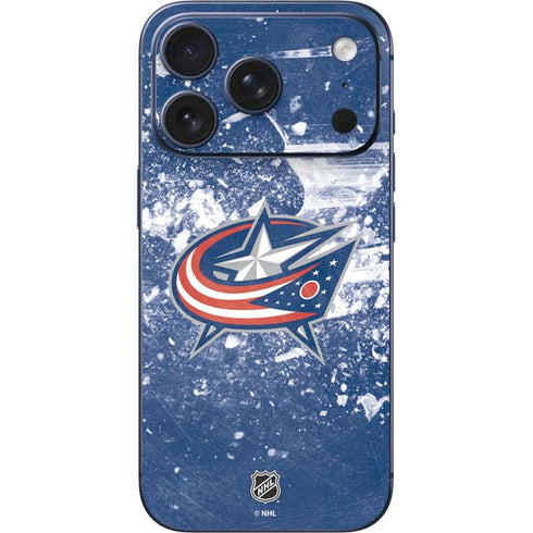 NHL Columbus Blue Jackets Frozen iPhone 17 Pro Max Skin