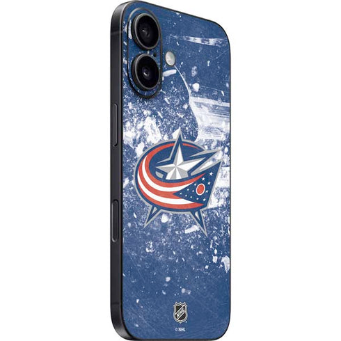 NHL Columbus Blue Jackets Frozen iPhone 17 Skin