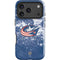 NHL Columbus Blue Jackets Frozen iPhone 18 Pro Impact Case