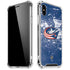 NHL Columbus Blue Jackets Frozen iPhone X/XS Clear Case