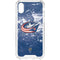NHL Columbus Blue Jackets Frozen iPhone XS Clear Case