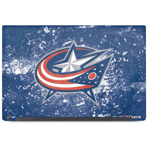 NHL Columbus Blue Jackets Frozen Dell Latitude Skin