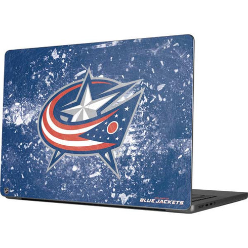 NHL Columbus Blue Jackets Frozen Apple MacBook Pro 14-inch Skin