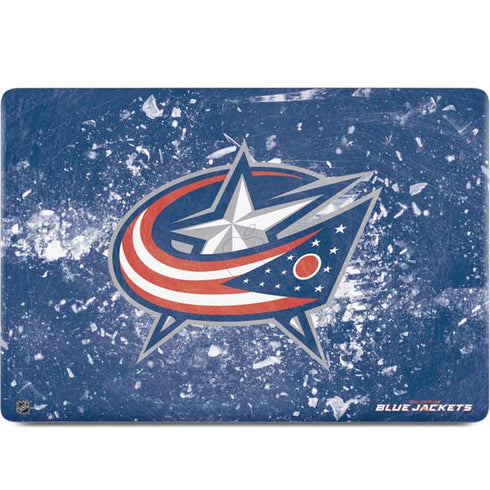 NHL Columbus Blue Jackets Frozen MacBook Skins