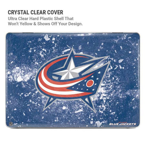 NHL Columbus Blue Jackets Frozen MacBook Cases