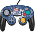 NHL Columbus Blue Jackets Frozen Nintendo Skins