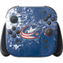 NHL Columbus Blue Jackets Frozen Nintendo Skins