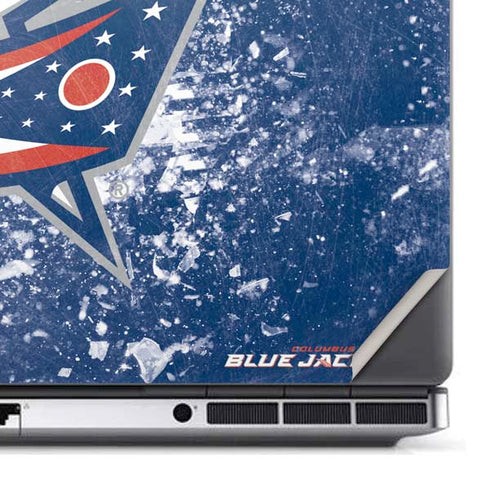 NHL Columbus Blue Jackets Frozen Dell Precision Skin
