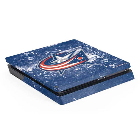 NHL Columbus Blue Jackets Frozen PlayStation PS4 Skins