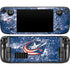 NHL Columbus Blue Jackets Frozen Steam Deck Handheld Gaming Computer OLED Skin
