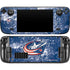 NHL Columbus Blue Jackets Frozen Steam Deck Handheld Gaming Computer Skin