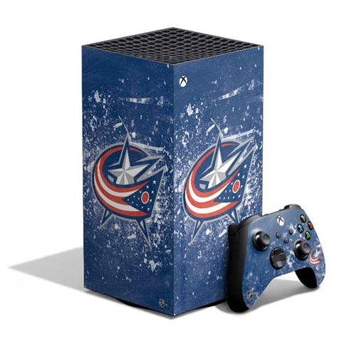 NHL Columbus Blue Jackets Frozen XBox Series X Digital Edition Bundle Skin