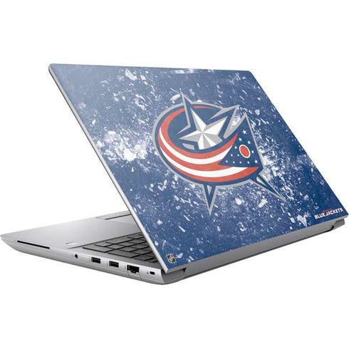NHL Columbus Blue Jackets Frozen HP ZBook Fury 16 G10 Skin