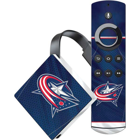 NHL Columbus Blue Jackets Jersey Amazon Fire TV Skin