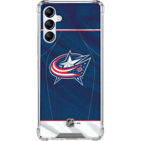 NHL Columbus Blue Jackets Jersey Gabb Phone 4 Clear Case