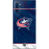 NHL Columbus Blue Jackets Jersey Galaxy Note 10 Plus Skin