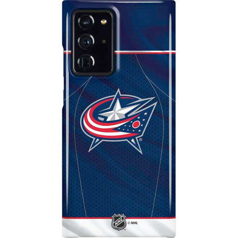 NHL Columbus Blue Jackets Jersey Galaxy Cases