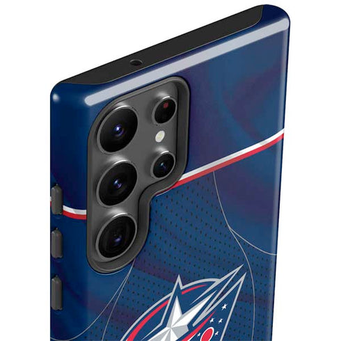 NHL Columbus Blue Jackets Jersey Galaxy S23 Ultra Pro Case
