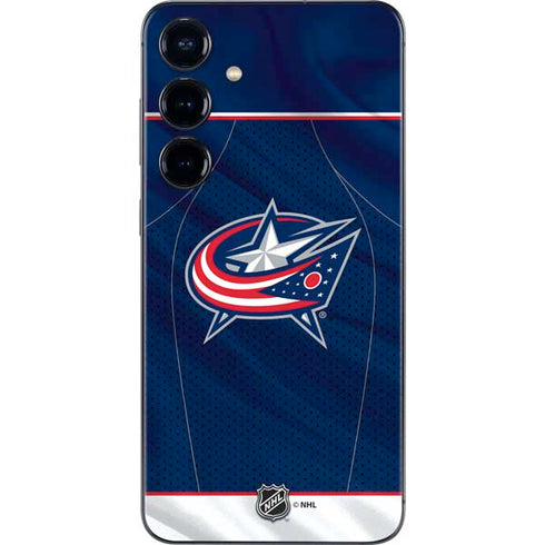 NHL Columbus Blue Jackets Jersey Galaxy S24 Skin