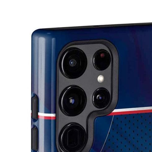 NHL Columbus Blue Jackets Jersey Galaxy S25 Ultra Impact Case